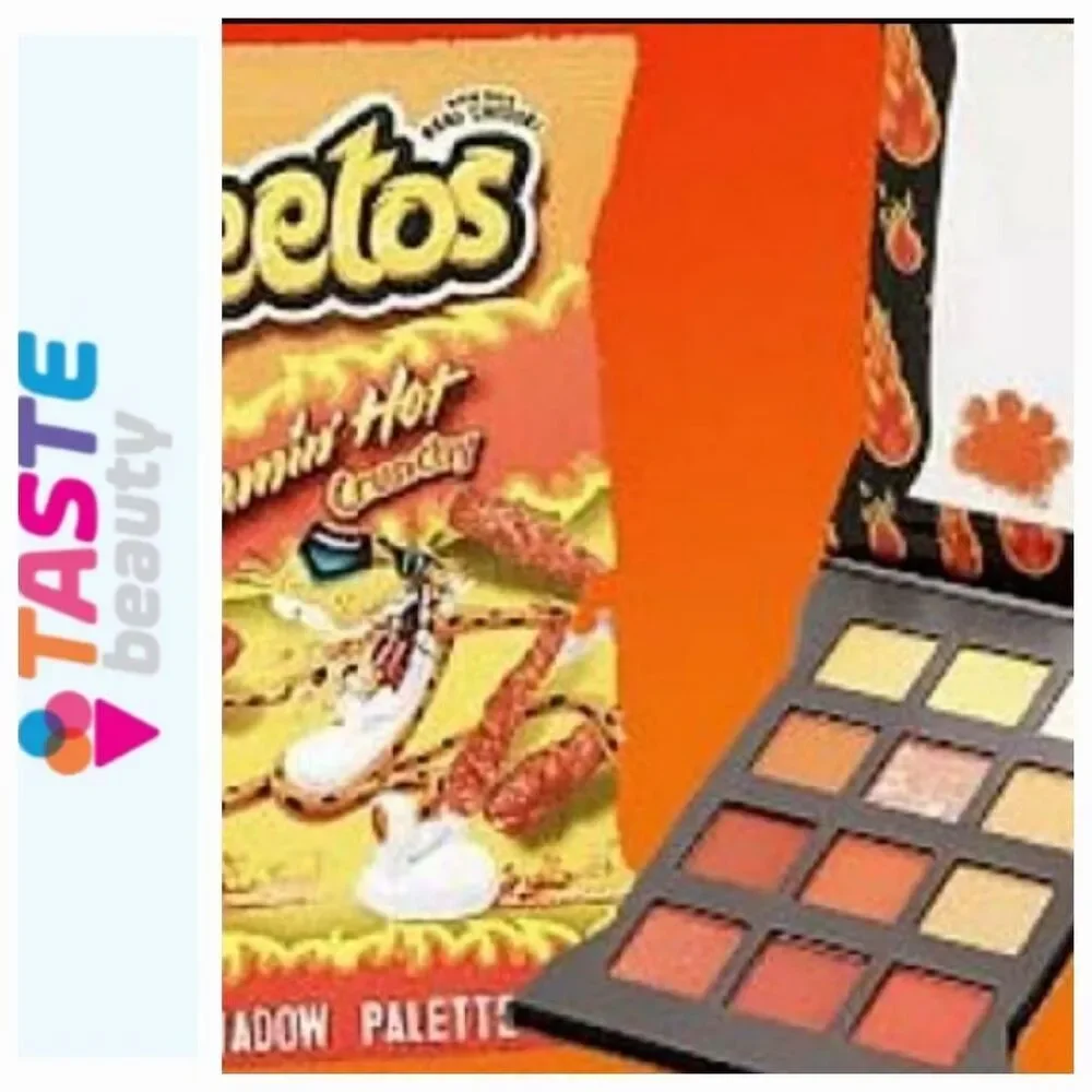Taste Beauty Cheetos Flamin Hot Eyeshadow Palette